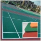 室外运动地板 篮球场地胶 幼儿园羽毛球运动场**防滑防晒地垫