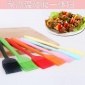 烘焙工具 21cm一体小号硅胶刷 BBQ烧烤A工具刷 油刷 硅胶扫